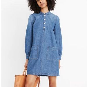 Madewell Denim Patch Pocket Shirtdress
